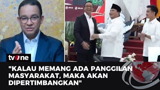 Anies Baswedan Menjawab Rumor Menjadi Gubernur Saat Pilkada Jakarta | tvOne