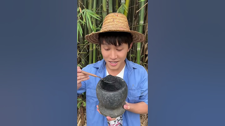 Can you eat carbon too| Chinese Mountain Forest Life and Food #Moo Tik Tok#FYP