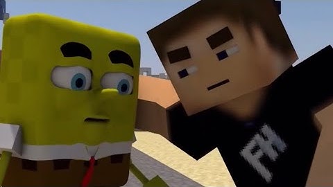 SpongeBob in Minecraft 2 Minecraft animation
