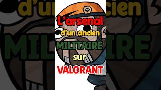 LES SKINS D'UN ANCIEN MILITAIRE SUR VALORANT #valorantmemes  #valorantskins