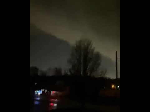 Tornado in Nashville setting off all sirens people going crazy
