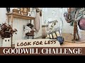 Goodwill Bins • Fall &amp; Halloween Home Decor DIY • Thrifting • DIY home decor with Goodwill bins find