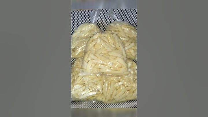 تفريز البطاطس