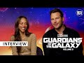 Chris Pratt &amp; Zoe Saldana on Guardians of the Galaxy 3, favourite songs &amp; favourite memories