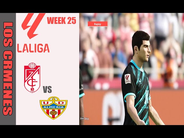 ⚽🇪🇸 Granada   vs 🇪🇸  Almeria  ⚽ | 🏆🇪🇸 Spanish La Liga    (02/18/2024) 🎮 EAFC 24 class=