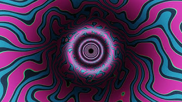 VJ LOOP NEON Pink Purple Blue Tunnel Abstract Background Video Simple Lines Pattern 4k Screensaver