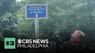 Beloved crossing guard honored in Elkins Park for 40 years of service