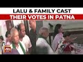 Bihar Lok Sabha Elections: RJD Supremo Lalu Yadav Casts His Vote In Patna Along With His Family