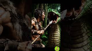 Huge snake strikes on Hominids  #hominids #humanevolution #facts #education #generalknowledge