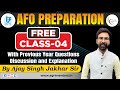 Afo preparation free class04  by ajay singh jakhar sir