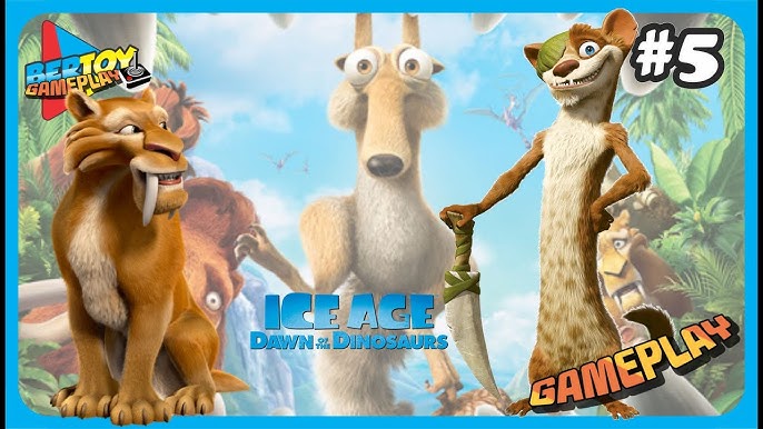 ICE AGE 3 DAWN OF THE DINOSAURS (PS2/XBOX 360/PS3/Wii/PC) #5 - Mamãe  dinossauro! (PT-BR) 