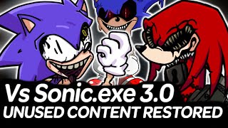 Friday Night Funkin' VS Sonic.EXE 3.0 Complete Build RESTORED