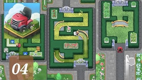 Mowing mazes, Android, ios, walkthrough, garden 04