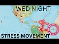 Increasing Earthquakes along the Middle America Trench and the Caribbean Plate. Wed Night update.