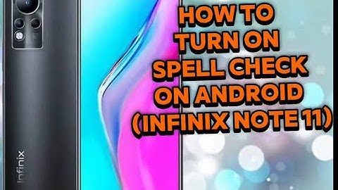 Spellingcontrole inschakelen op Android