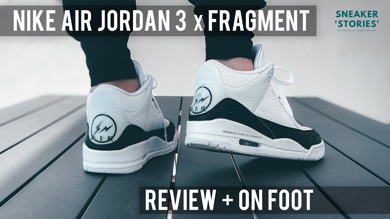 Nike Air Jordan 3 x Fragment (Review + On Foot)