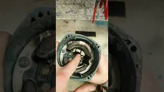 Repairing a makita 9069 grinder with a faulty field.