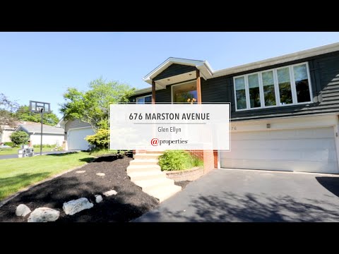 676 Marston Avenue, Glen Ellyn, IL home video tour