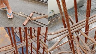 Beam Rod Binding Details in Bangla | সঠিক ভাবে বীমের রড বাধার পদ্ধতি | saifulla Mistiri