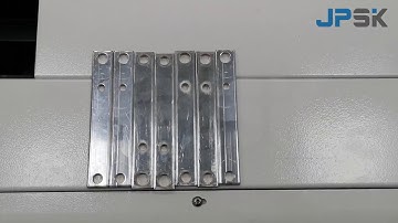 CNC busbar punching and shearing line officially operate in client