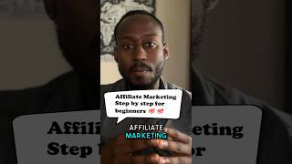 Affiliate Marketing For Beginners Step By Step
