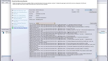 NetWorker Multi Virtual Machine Recovery