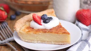 Best Buttermilk Pie Recipe- 😋 So Simple & Easy!