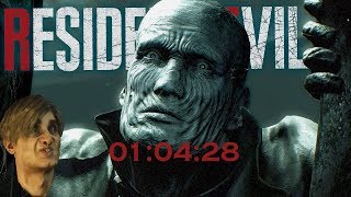 Resident Evil 2 Remake Leon A Speedrun - 01'04''28