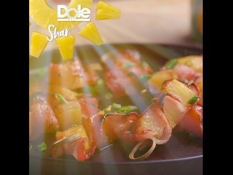 Bacon Wrapped Pineapple Bite Recipe