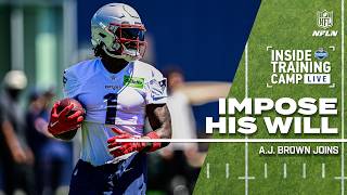 A.J. Brown is HAPPY to be a Patriot | Inside Training Camp