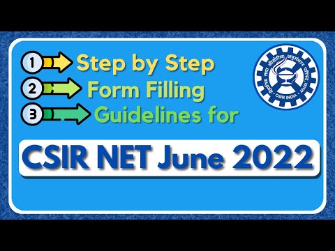 Step by Step Guide: CSIR June 2022 | Form Filling Guide | All 'Bout Chemistry