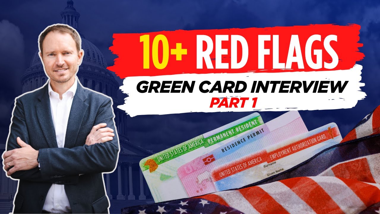 13 Red Flags That Can DESTROY Your Marriage Green Card Case! (Part 1:7 Most Common Red Flags )