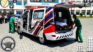 究極の救急車運転チャレンジ Androidゲームプレイ。 screenshot 2