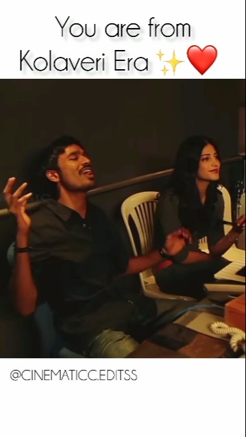 Aree hmare zamaane mei😌 #kolaveri #kolaveridi @sonymusicindiaVEVO #dhanush #shorts #viralshorts