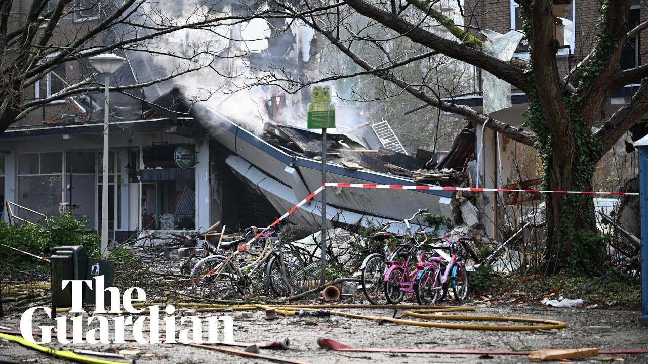 Rescuers search for survivors after apartment block blast in The Hague ...