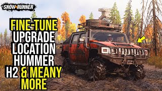 *NEW MAP* Fine-Tune Upgrade Location Hummer H2 & Meany More in Snow*Runner