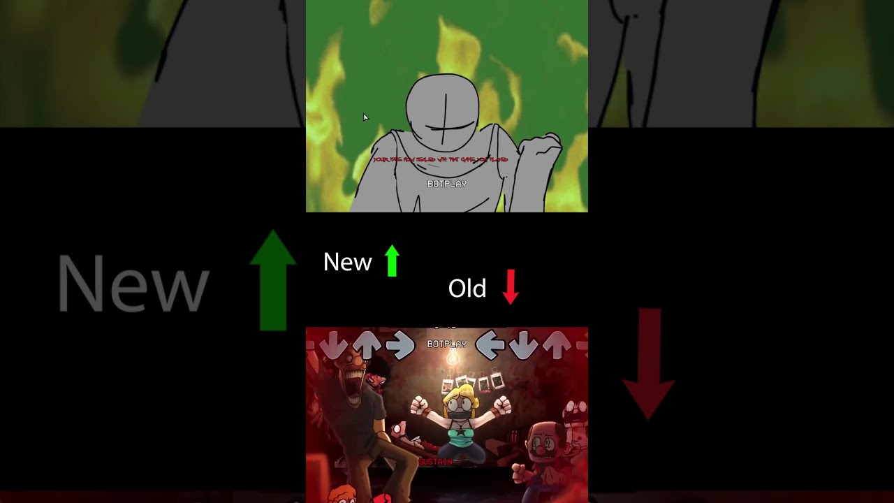 New Aw Shucks Lyrics Vs Old Mp4 Fnf Fnflyrics