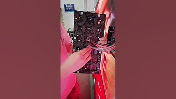 Successfully repaired the Ronaldo poster.#leddisplay #ledscreen #ledwall #ledmodule #eagerled