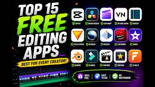 Top 15 best free editing apps