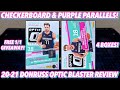 OPTIC RETAIL IS FINALLY HERE! | 2020-21 Panini Donruss Optic Basketball Retail Blaster Box Review x4