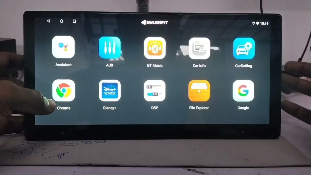 Launch new car stereo(Maxxfit) with full feature//Google assistant