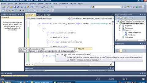 Validar TextBox con solo letras y solo números en C#