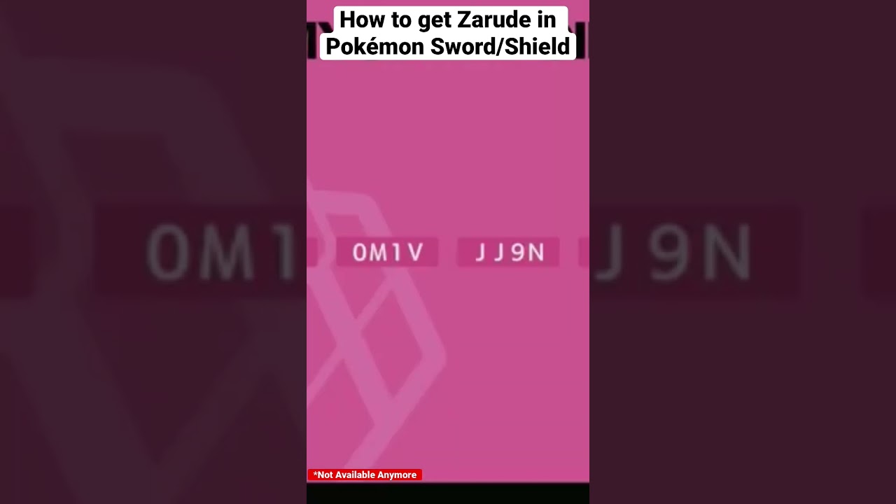 NintendoPlayers UK - ⚔️🛡️ Official Zarude page finally updates with a new  way to sign up for a Zarude code online. As we know, GAME's promised online  distribution method for obtaining the