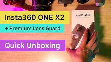 [Insta360 ONE X2] Quick Unboxing with Premium Lens Guard