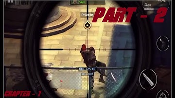 Modern Combat 5 Blackout - Walkthrough Spec Ops - Part - 2 | Chapter - 1 | Spec Ops (iOS)