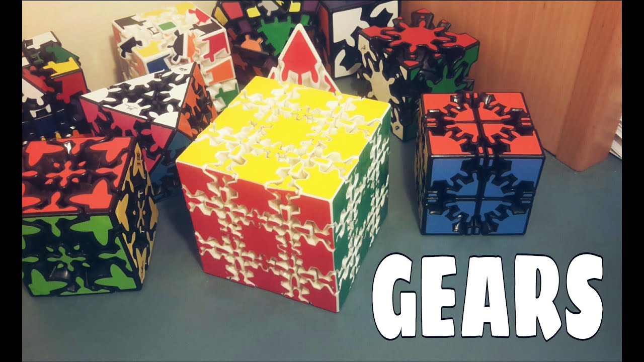 Cubos con ENGRANAJES!! se han pasado de vueltas!!!