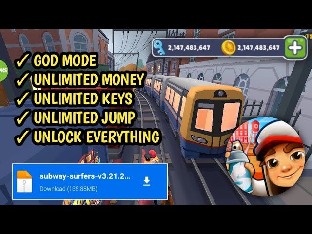 Subway Surfers v3.22.2 MOD APK (Unlimited Everything, Mega Menu