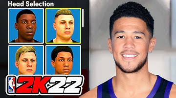 How To Make Your Myplayer Look EXACTLY Like Devin Booker NBA 2K22 I Devin Booker Face Creation
