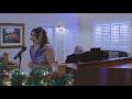 Capture de la vidéo Caro Mio Ben By (Giordani) Lily Echols, Soprano & Dr. Rey P. Roa, Piano