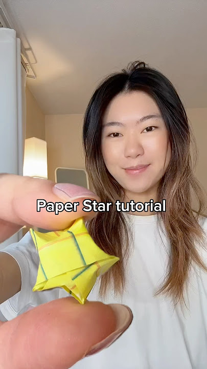 Paper Star tutorial #diy #papercraft